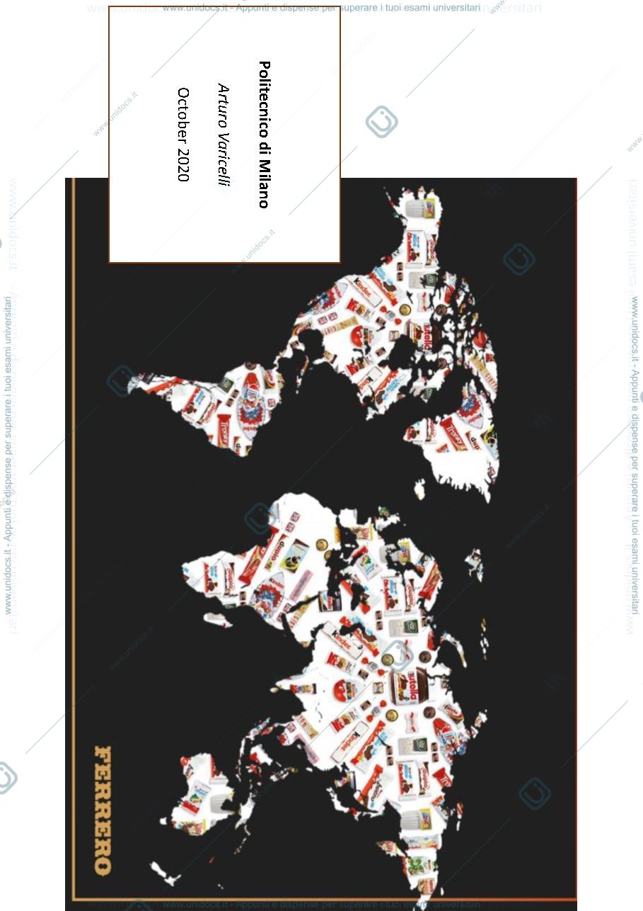 Anteprima pagina 1 — Ferrero presentazione