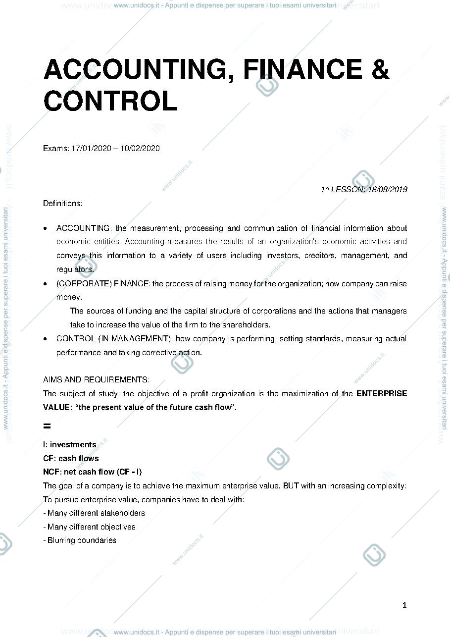 Anteprima pagina 1 — AFC Notes