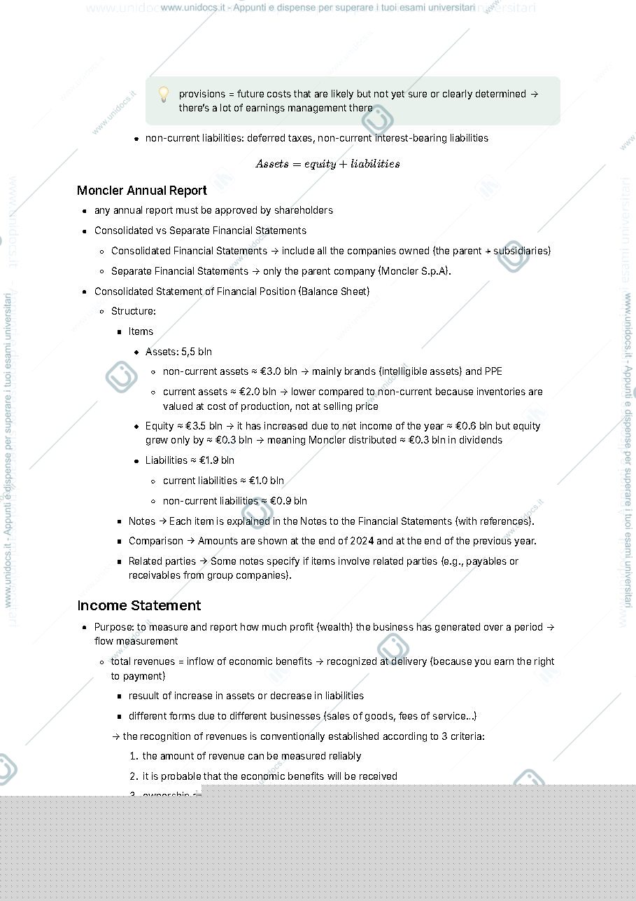 Anteprima pagina 3 — Accounting for Investor Relations