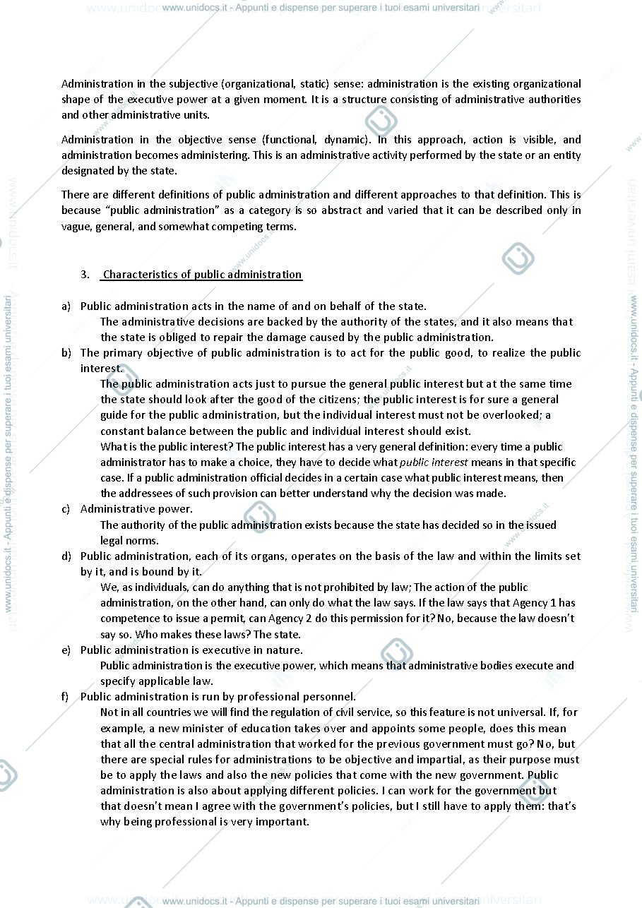 Anteprima pagina 2 — Administrative Law Notes