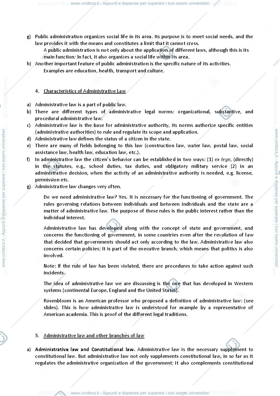 Anteprima pagina 3 — Administrative Law Notes