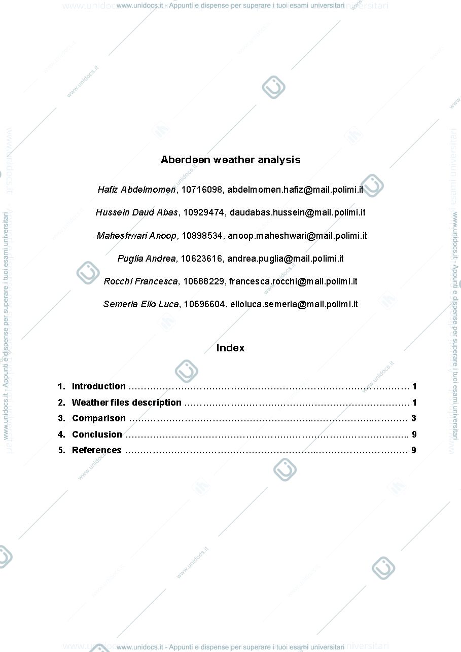 Anteprima pagina 2 — Report 1