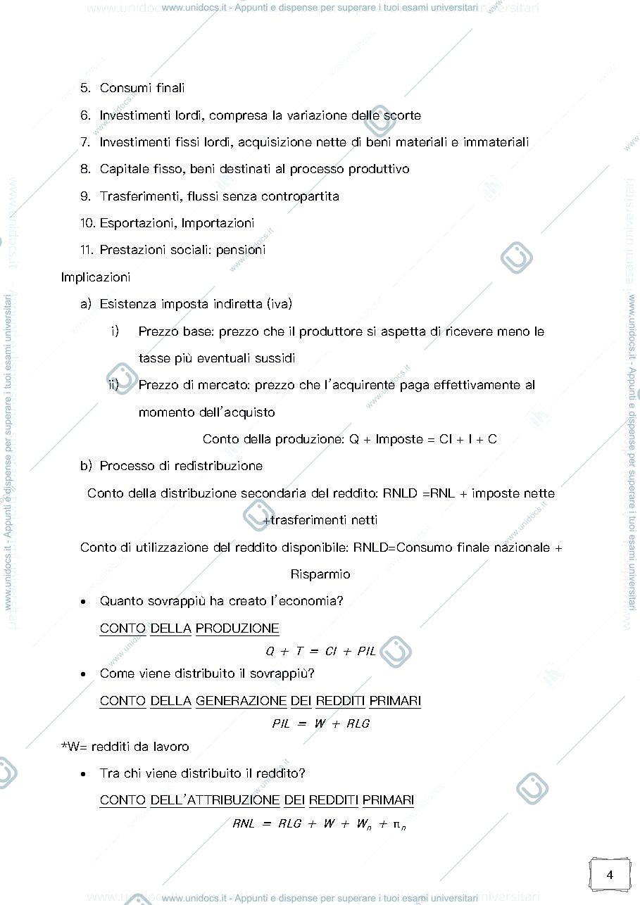 Anteprima pagina 4 — Statistica Economica