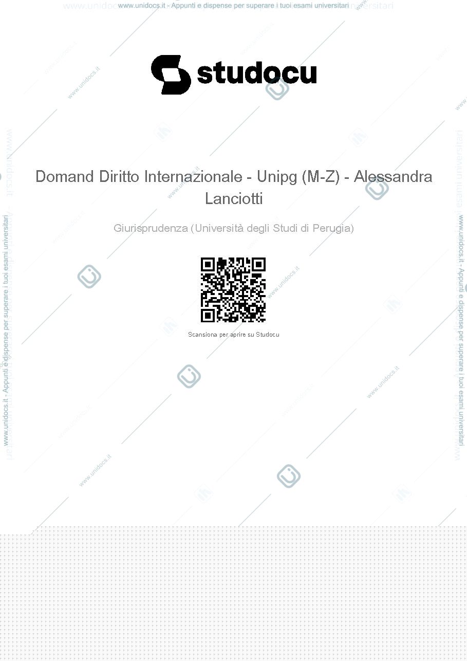 Anteprima pagina 1 — Domande esame AIL