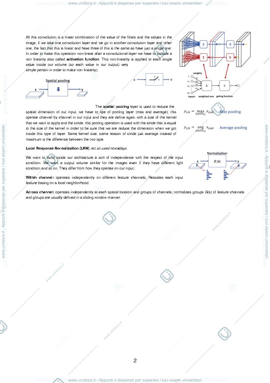 Anteprima pagina 2 — Appunti aml 2 parziale