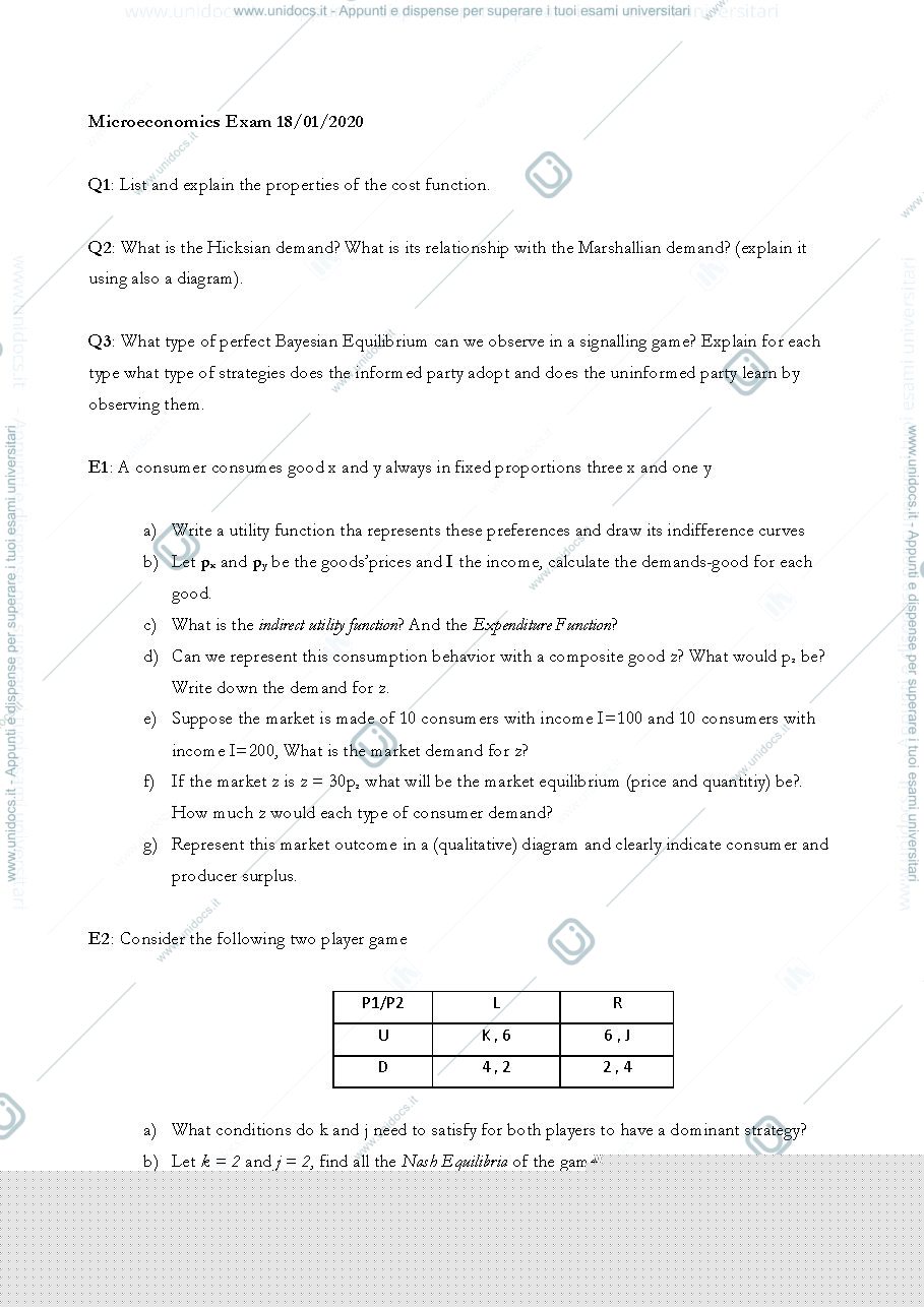 Anteprima pagina 1 — Exam 18/01