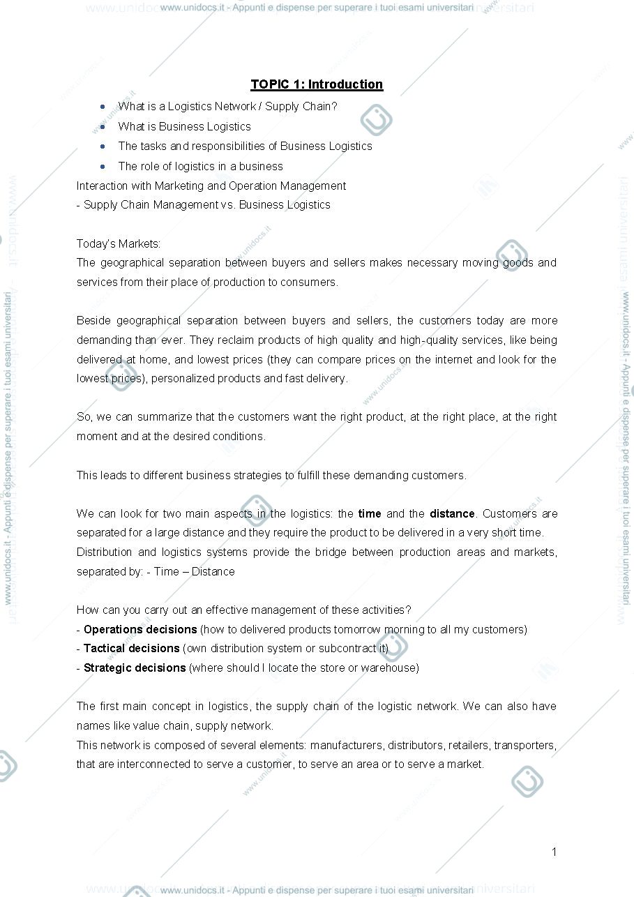 Anteprima pagina 1 — Advanced operations management