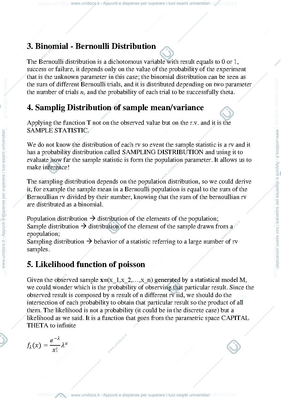Anteprima pagina 2 — domande e risposte esame orale advanced statistics