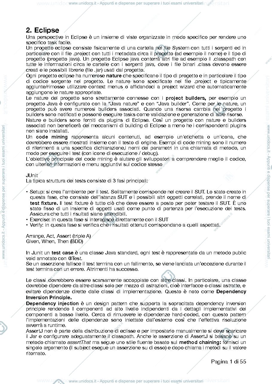 Anteprima pagina 1 — ATTSD Riassunto