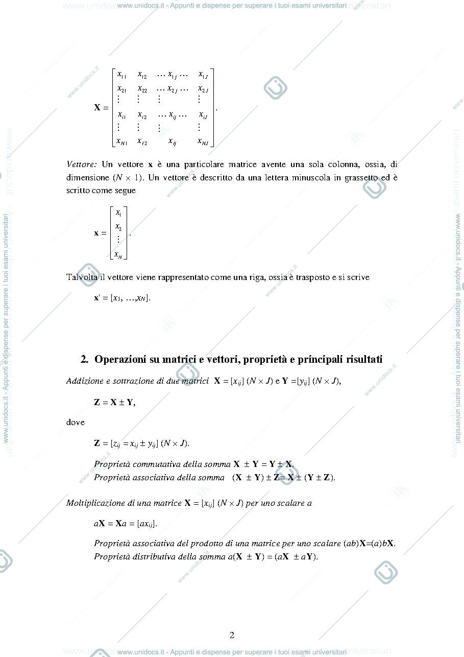 Anteprima pagina 2 — elementi di statistica multivariata