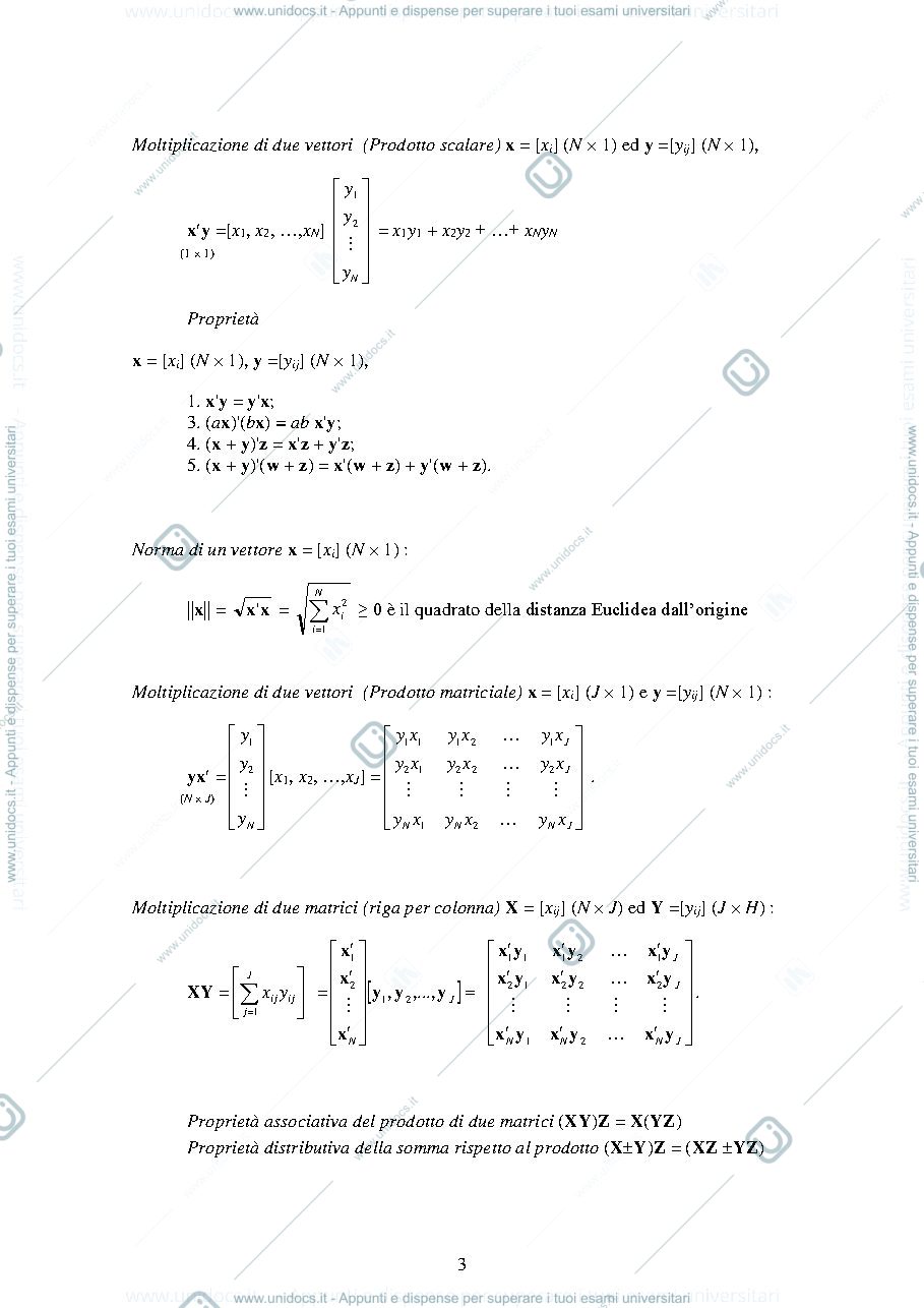 Anteprima pagina 3 — elementi di statistica multivariata