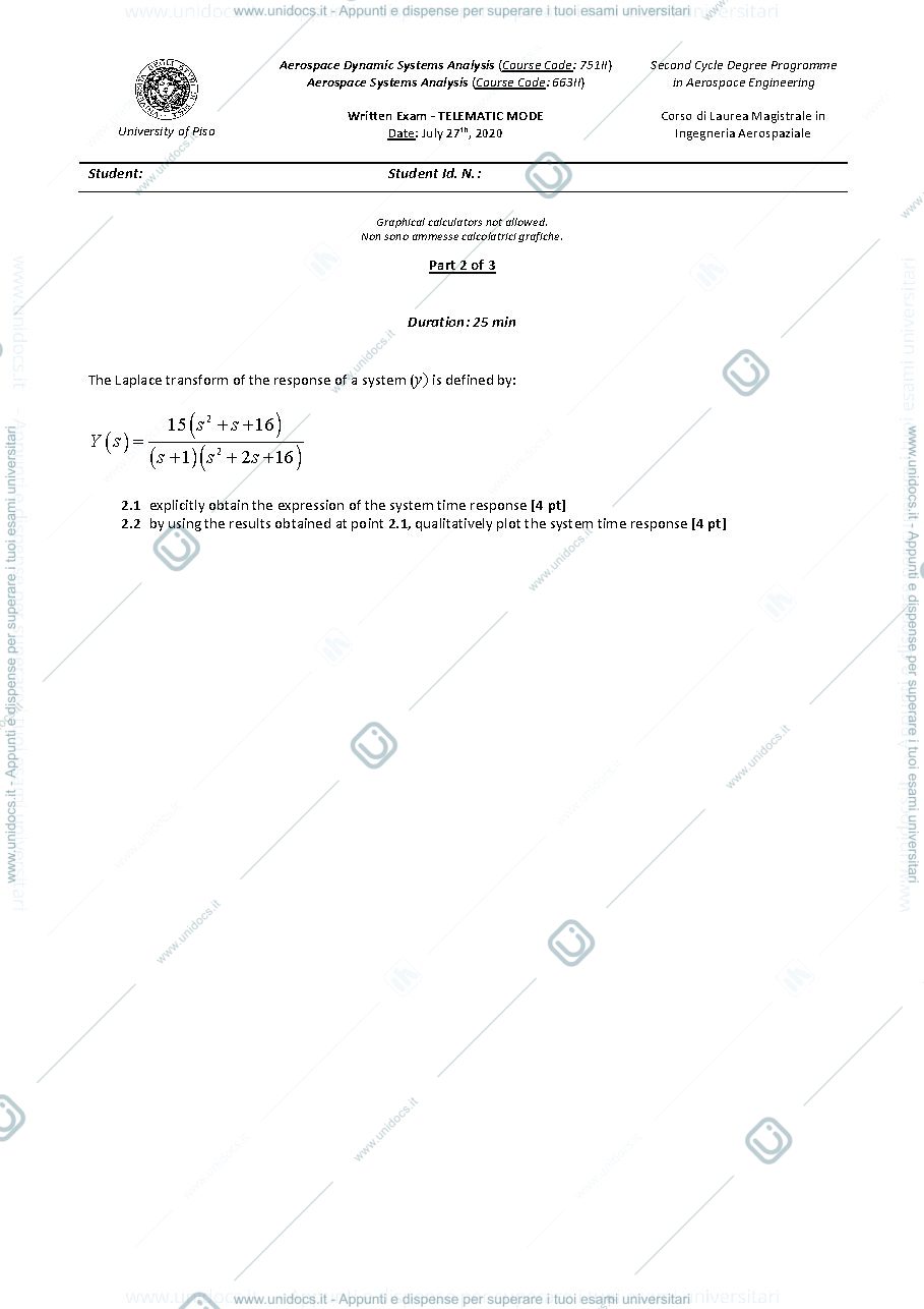 Anteprima pagina 2 — Exam 2020-07-27
