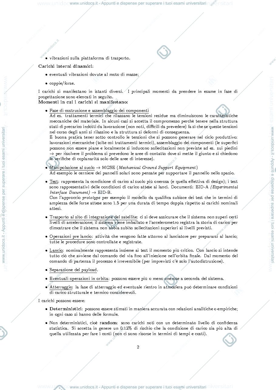 Anteprima pagina 2 — Appunti Buckiling e Carichi