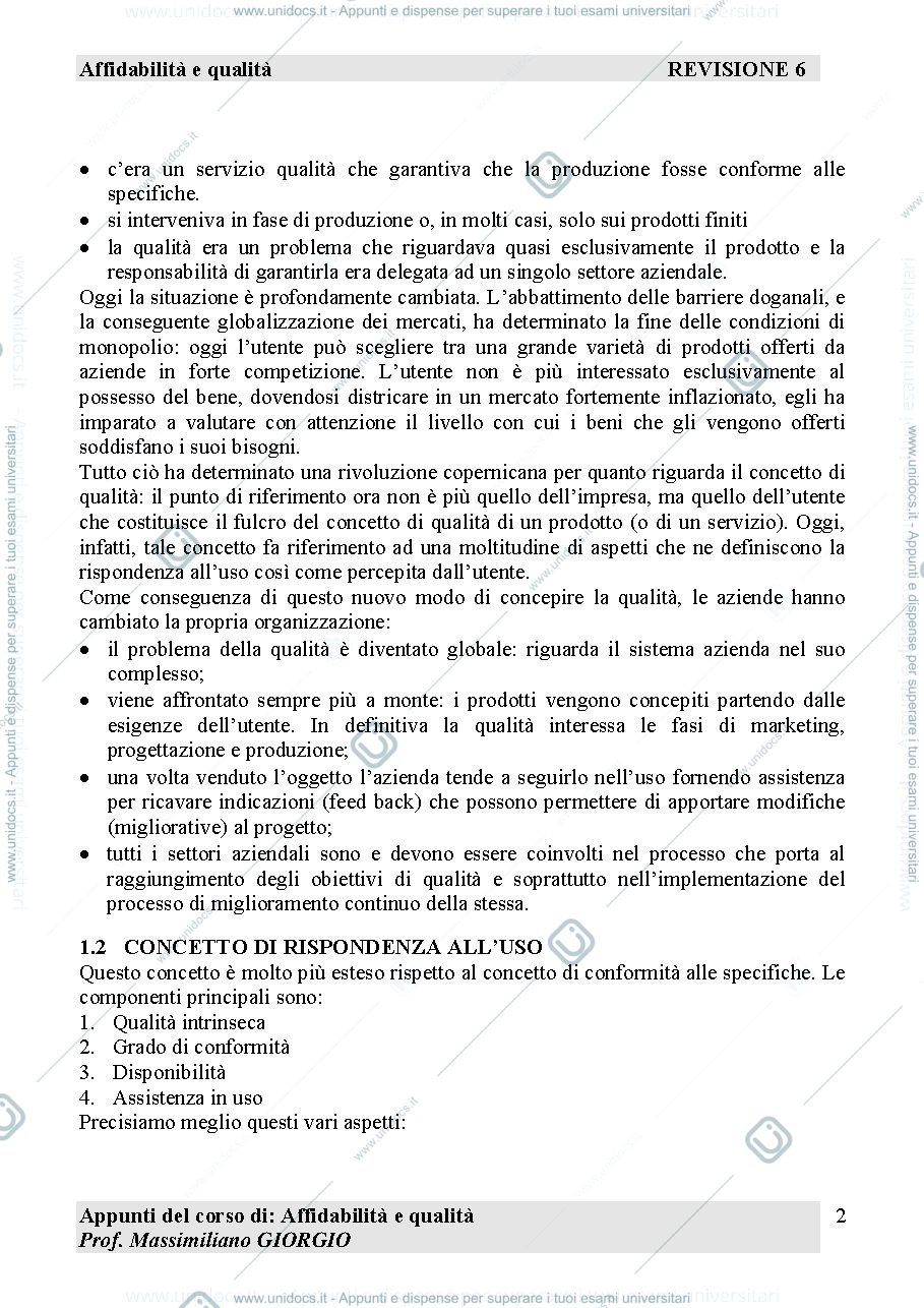 Anteprima pagina 2 — APPUNTI STATISTICA Parte 1