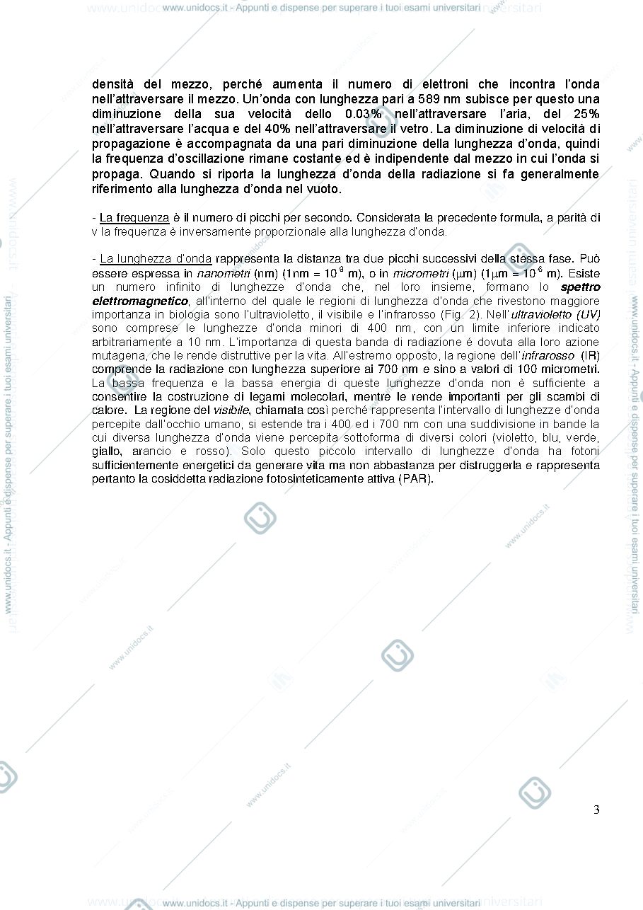 Anteprima pagina 3 — Radiazione e bilancio energetico
