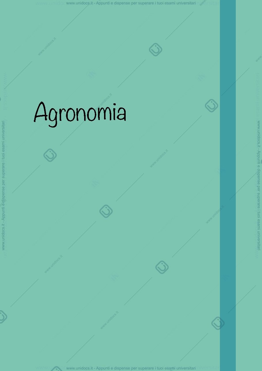 Anteprima pagina 1 — Agronomia 