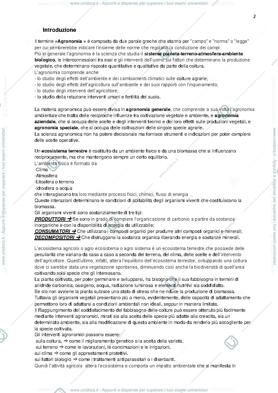 Anteprima pagina 2 — Agronomia