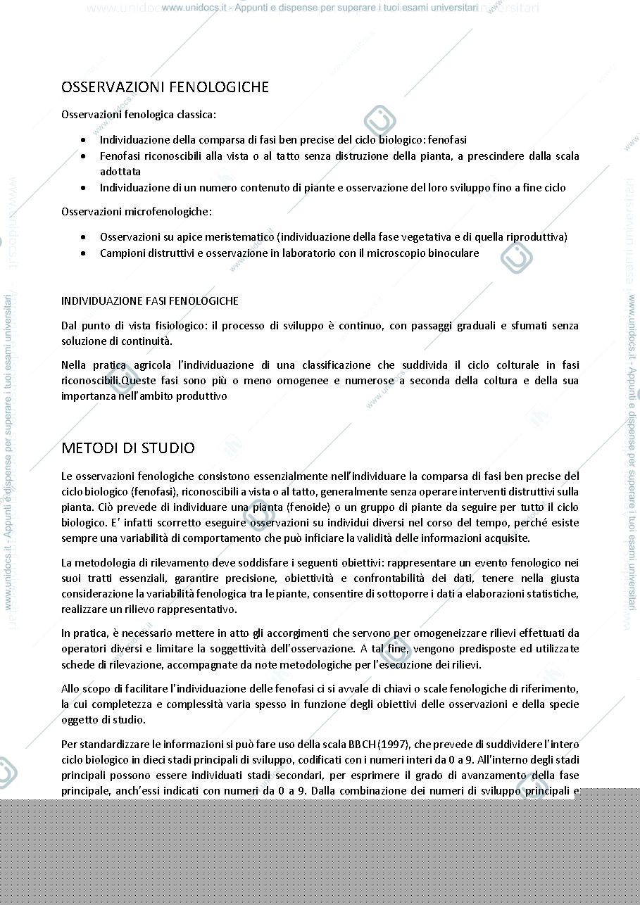 Anteprima pagina 2 — Fenologia