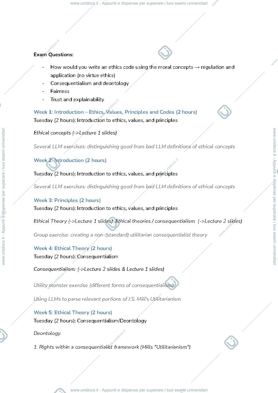 Anteprima pagina 2 — Michele Loi - AI Ethics Lectures' Notes and Papers' Summaries