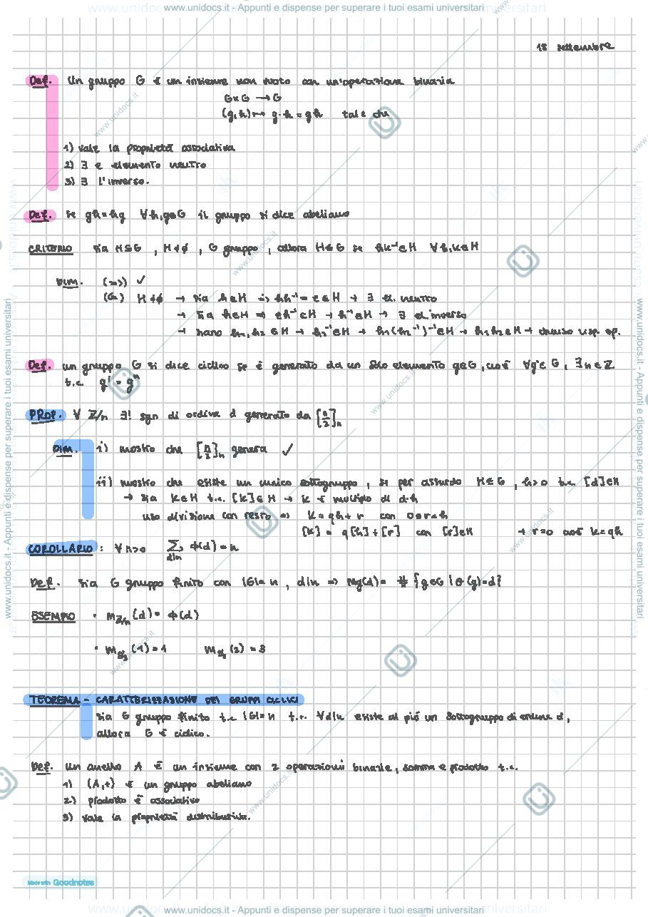 Anteprima pagina 2 — Algebra 2
