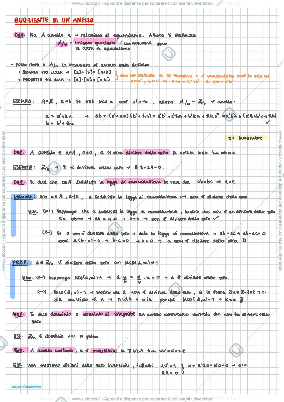 Anteprima pagina 4 — Algebra 2