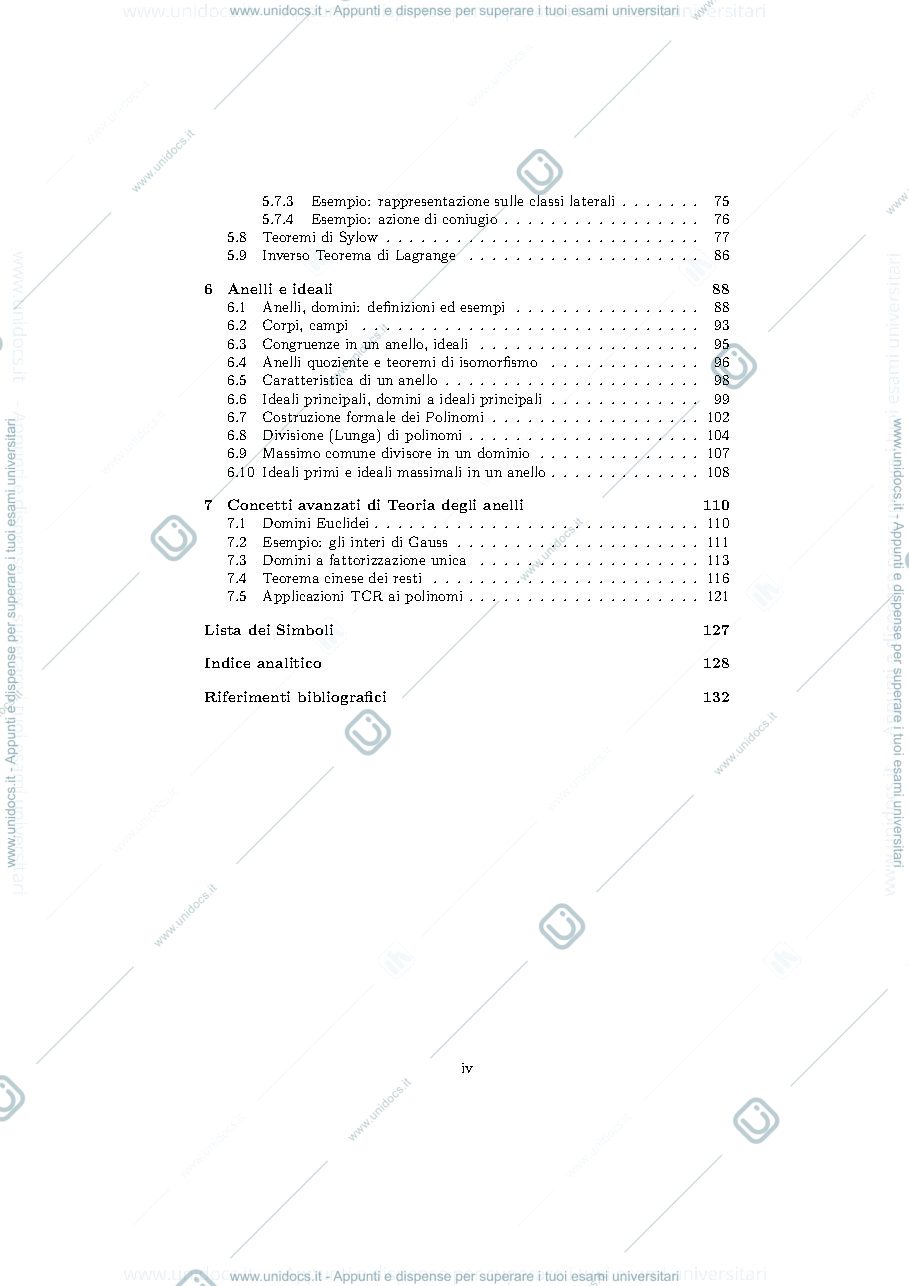 Anteprima pagina 3 — Dispensa Algebra 1° anno