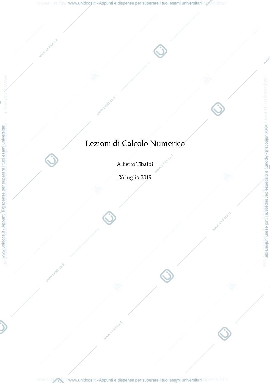 Anteprima pagina 1 — Algebra lineare for dummies