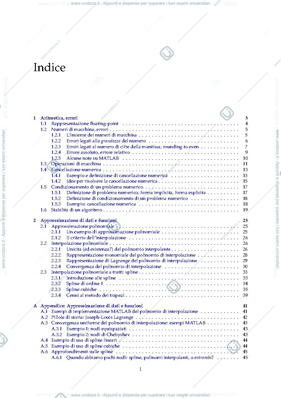 Anteprima pagina 3 — Algebra lineare for dummies