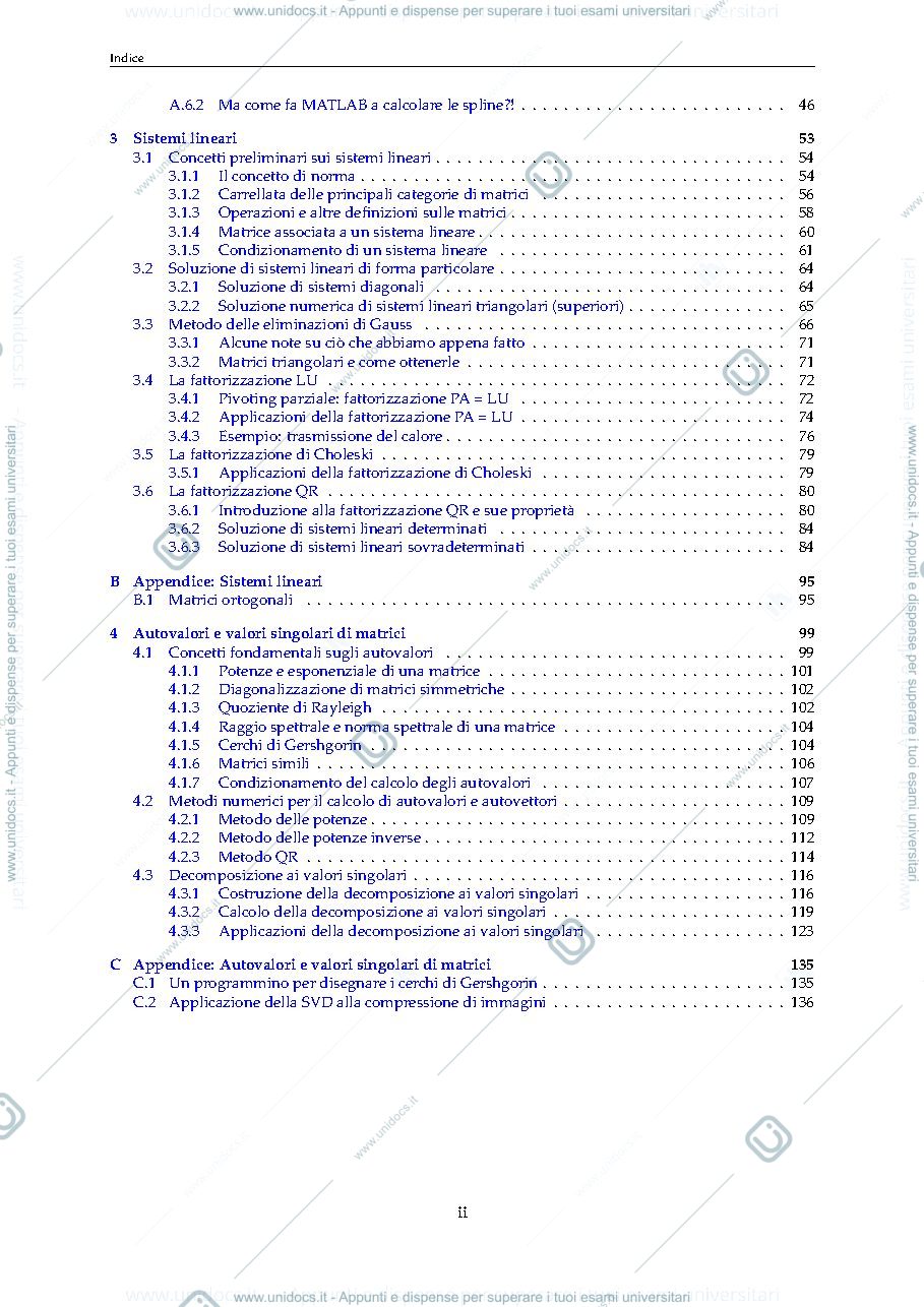 Anteprima pagina 4 — Algebra lineare for dummies