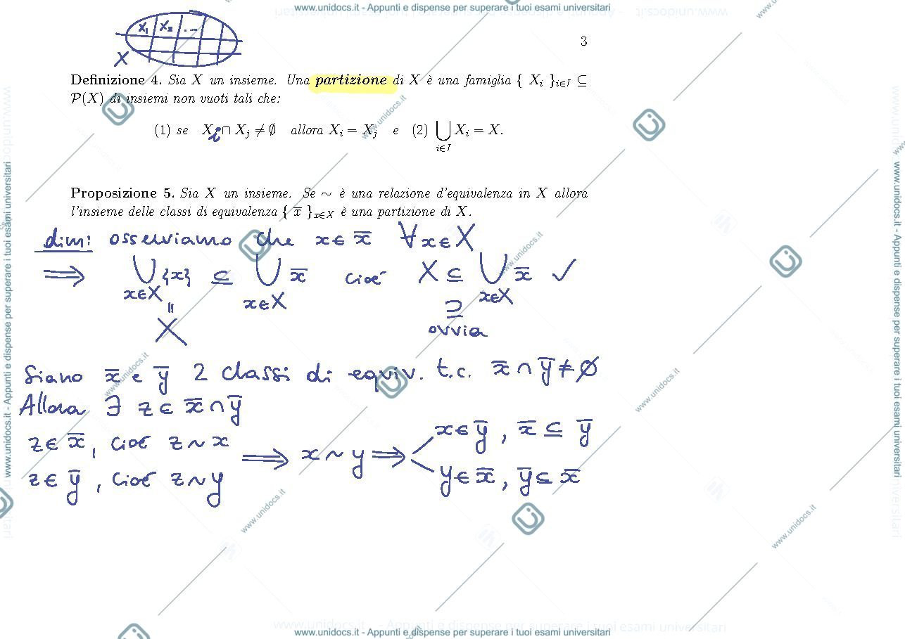 Anteprima pagina 3 — Appunti Algebra
