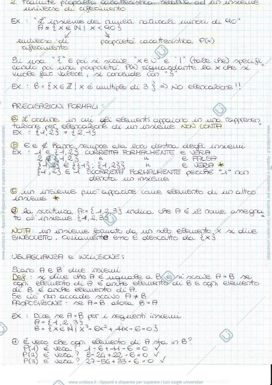 Anteprima pagina 2 — Teoria degli insiemi