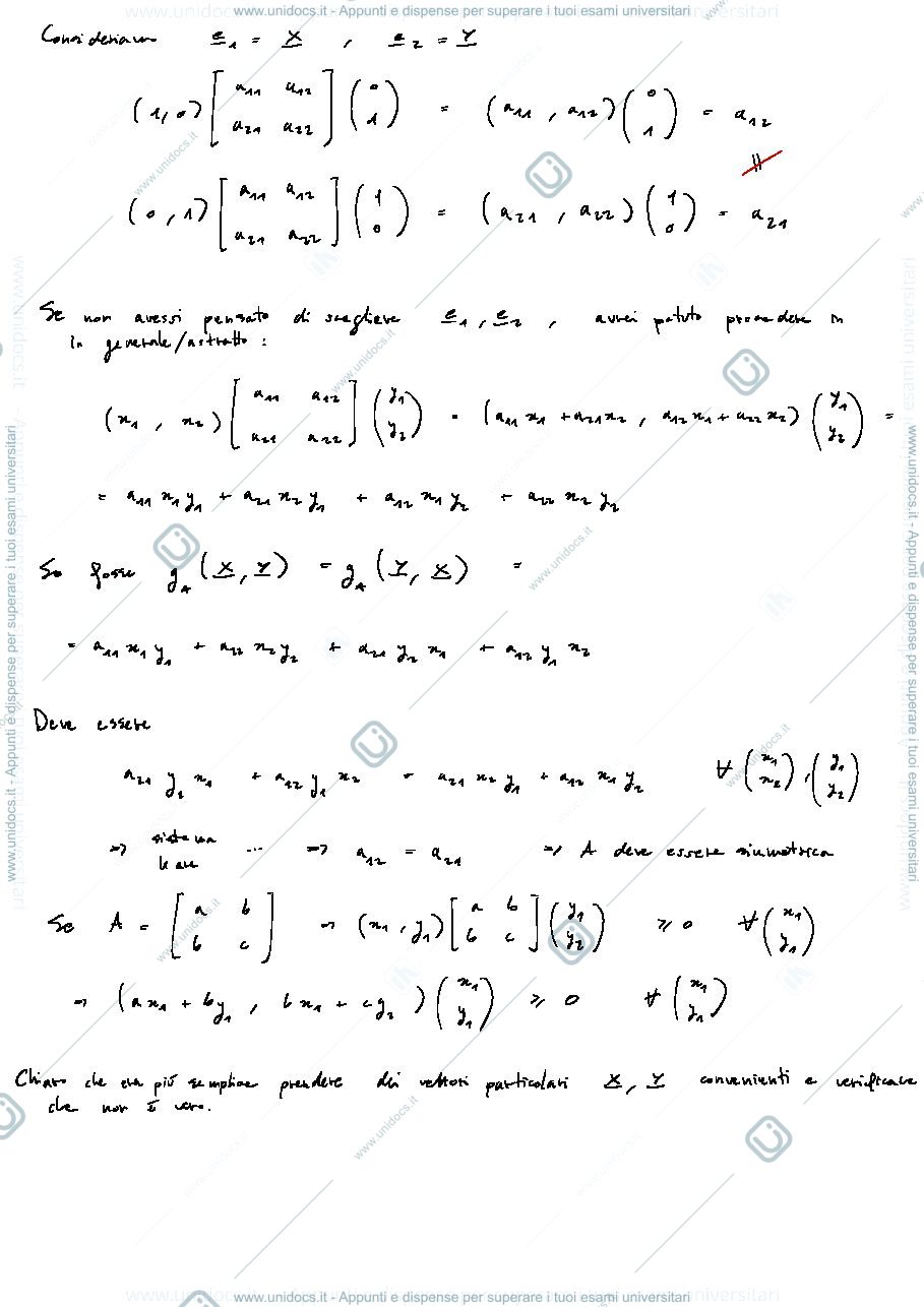 Anteprima pagina 2 — Appunti di Algebra Lineare - Parte 4