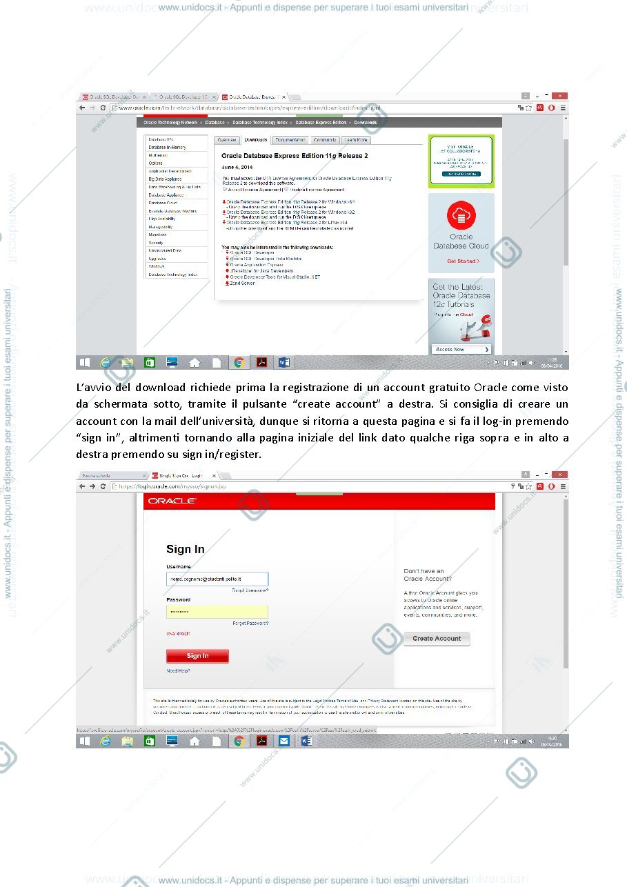 Anteprima pagina 2 — Database