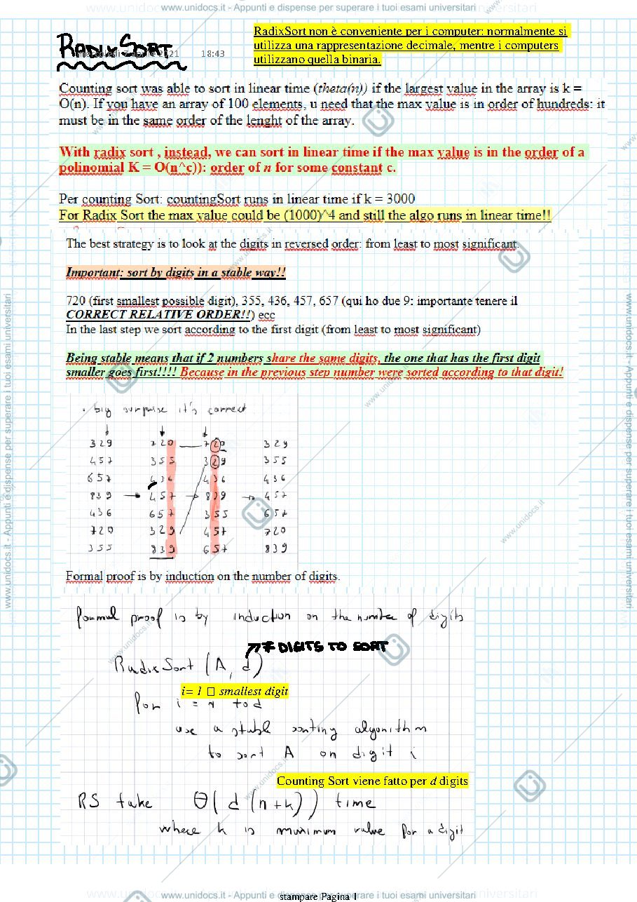 Anteprima pagina 1 — Algorithms and data structures for Data Science