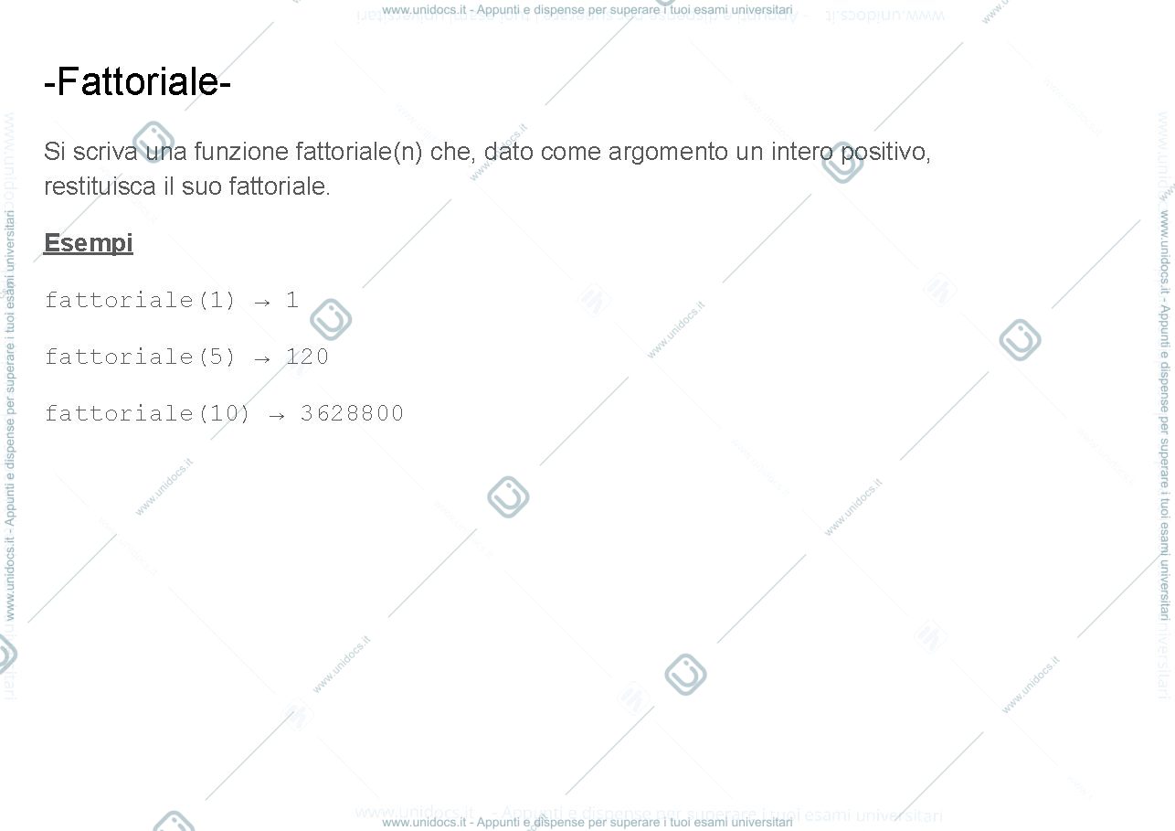 Anteprima pagina 2 — Esercizi di Lab-1 ricorsione