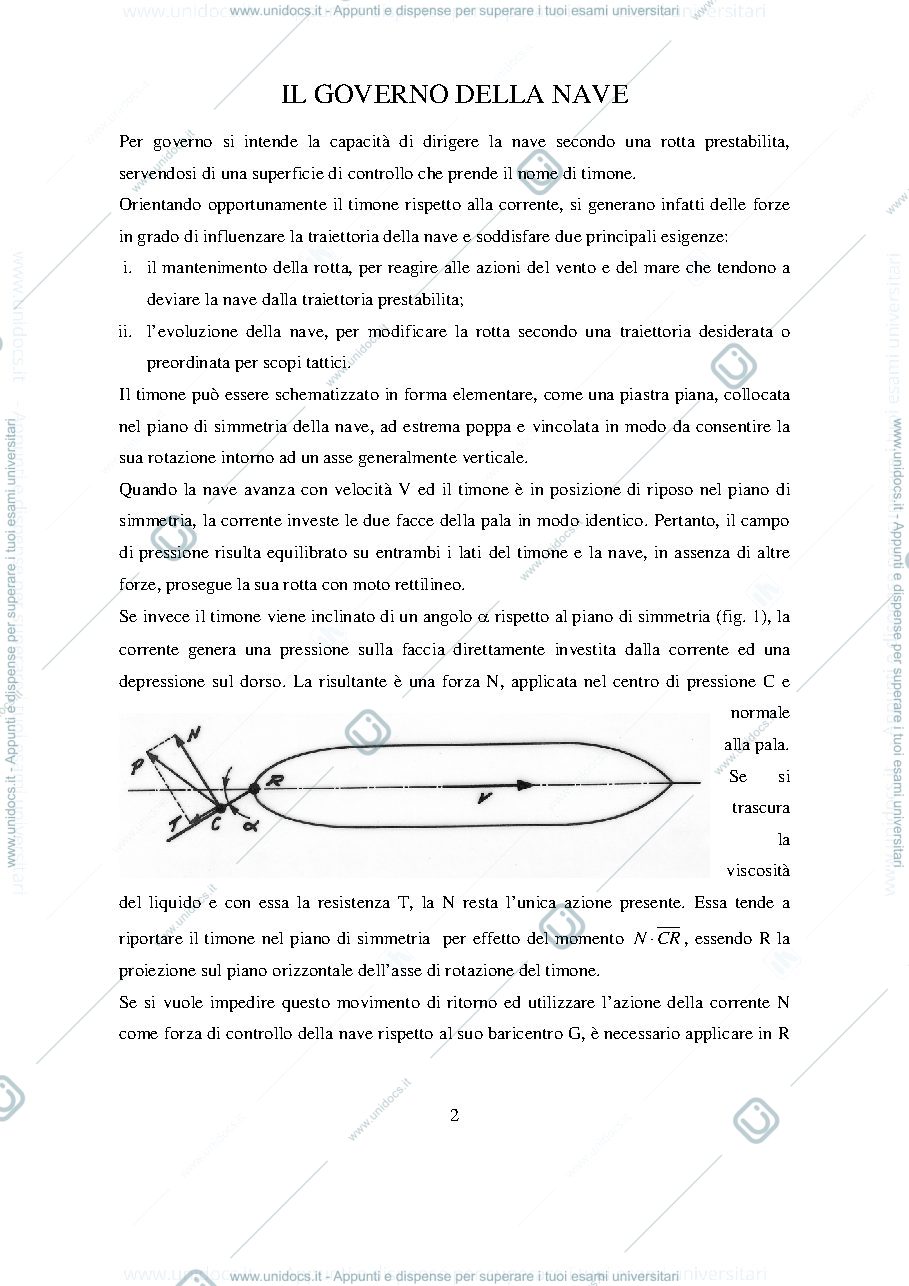 Anteprima pagina 2 — IL SERVIZIO DI GOVERNO E MANOVRA