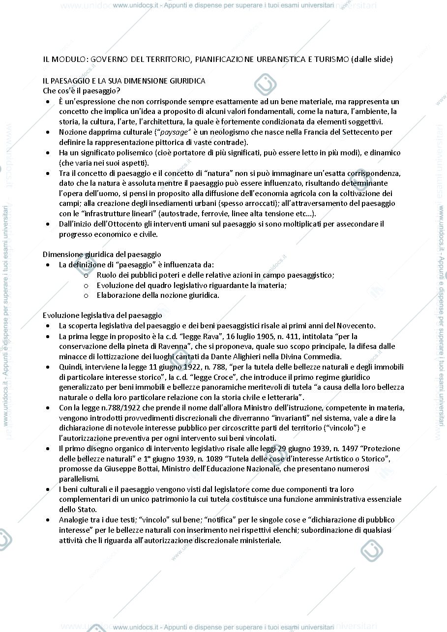 Anteprima pagina 1 — Appunti diritto pubblico