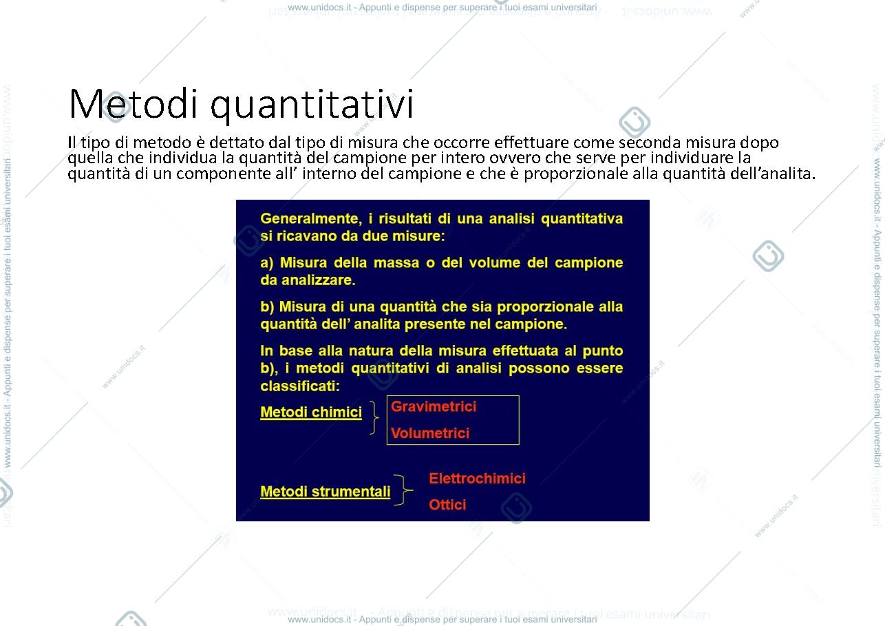 Anteprima pagina 1 — analisi quantitativa