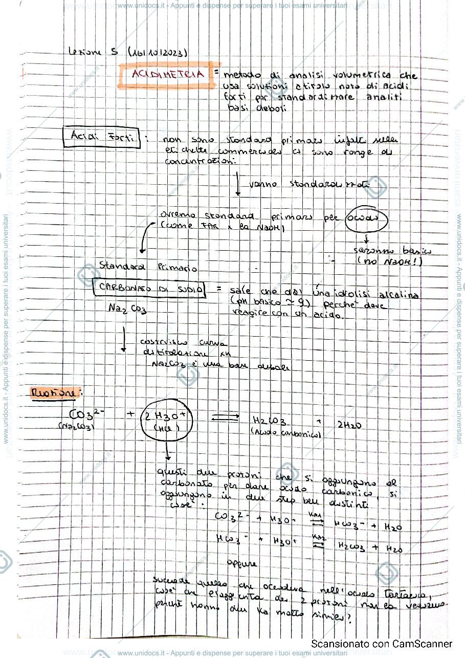 Anteprima pagina 1 — Acidimetria