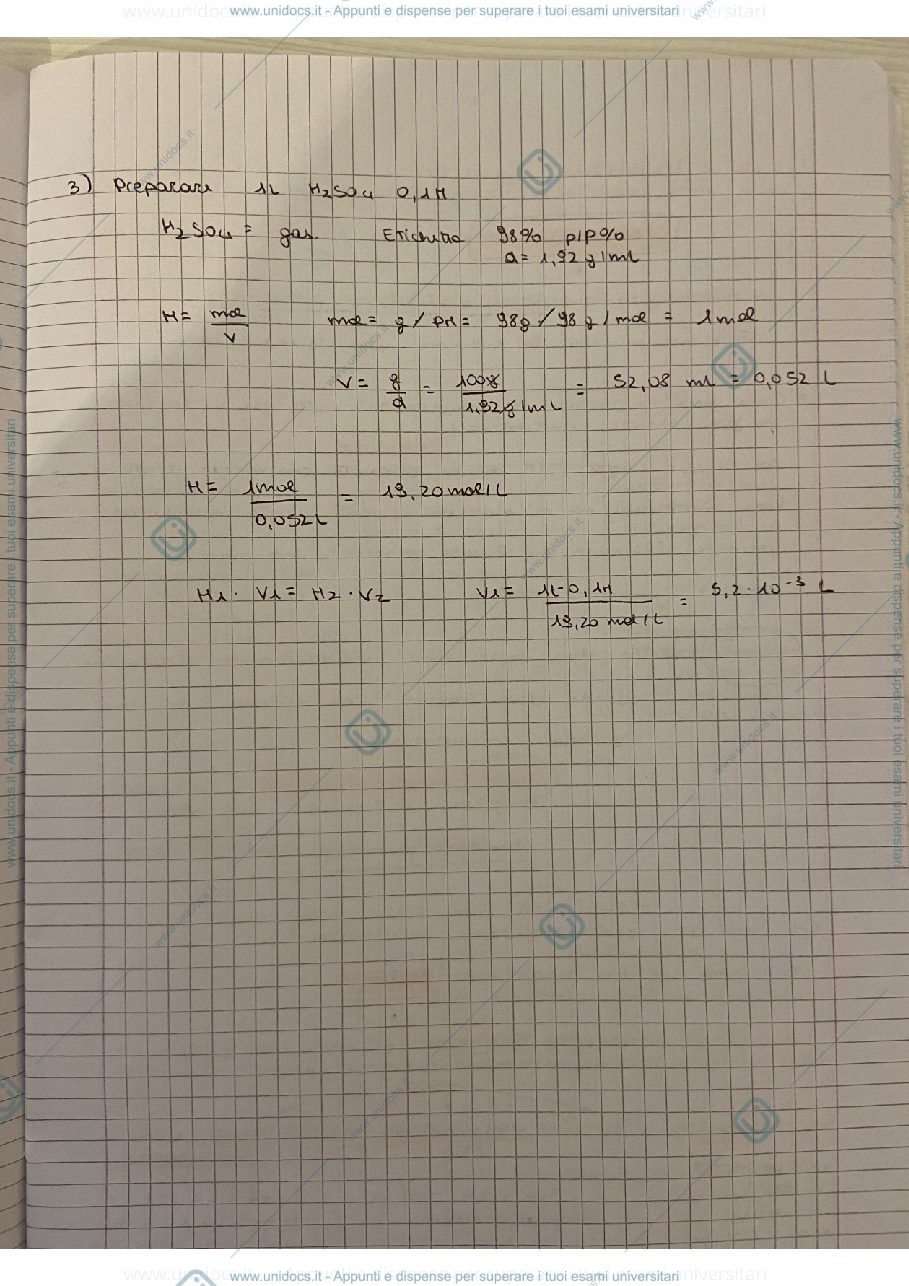 Anteprima pagina 3 — Appunti lezioni Analisi Chimico-Farmaceutica I