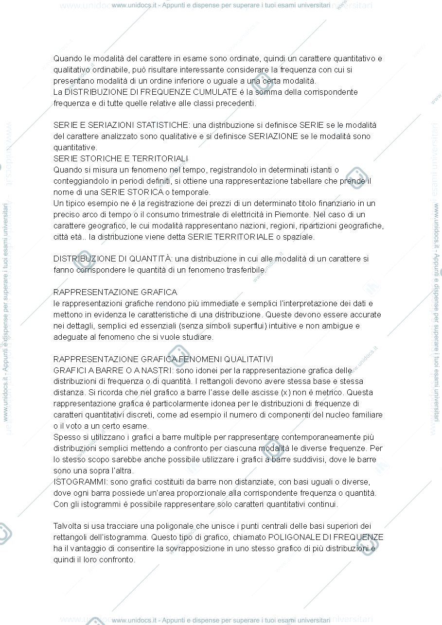Anteprima pagina 3 — Analisi dei dati - argomenti principali