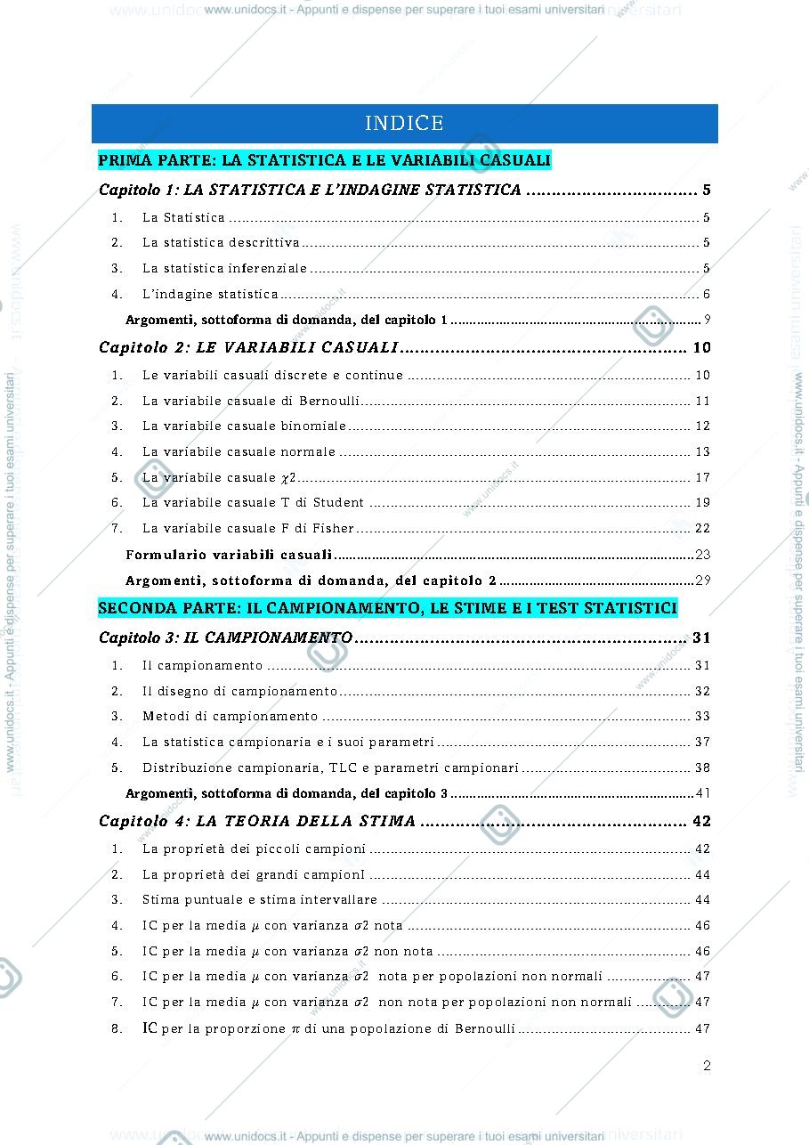 Anteprima pagina 2 — Analisi dei dati