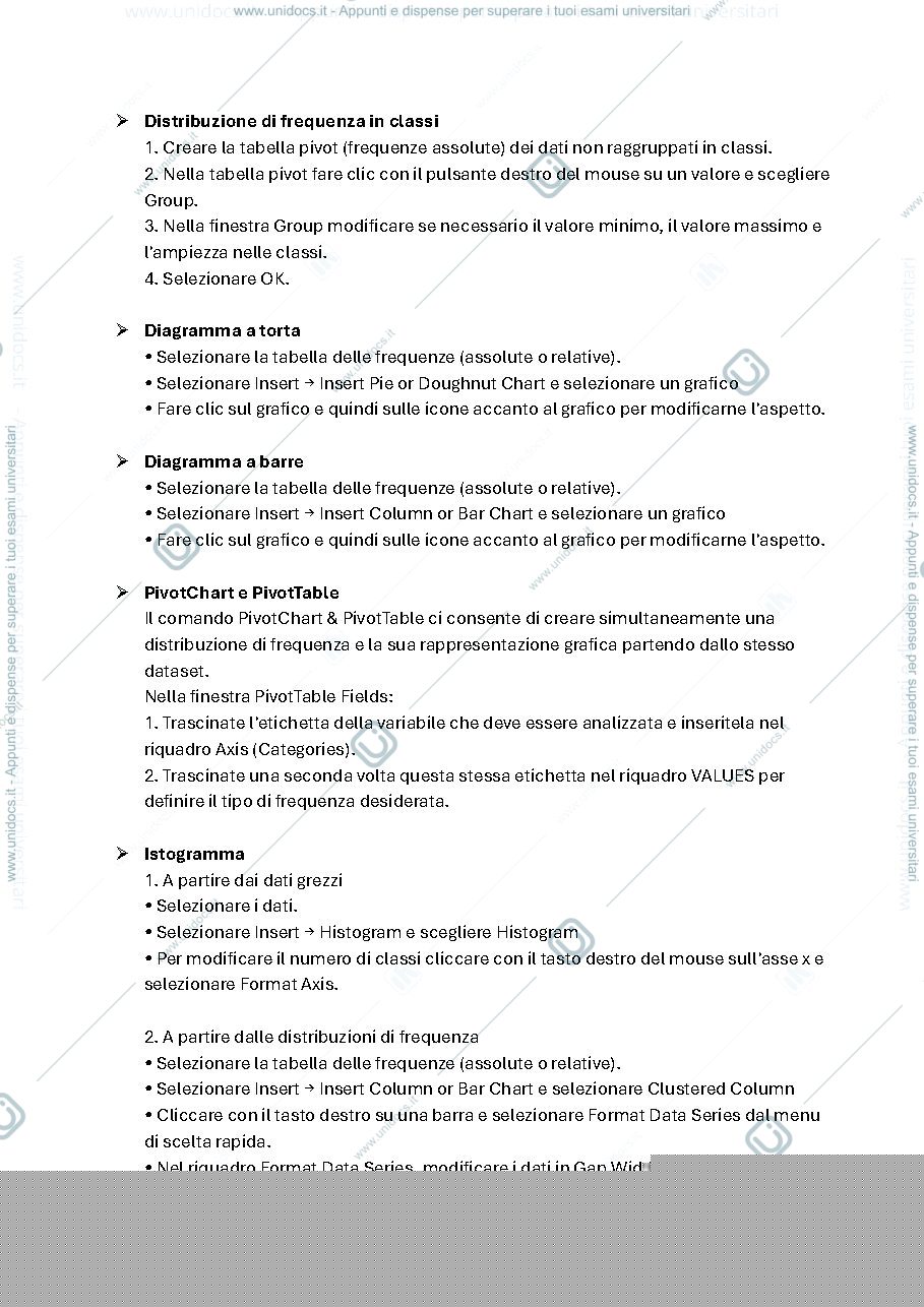Anteprima pagina 3 — passaggi excel 