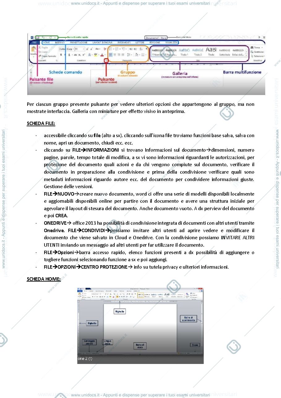 Anteprima pagina 3 — Appunti Abilità informatica progredita