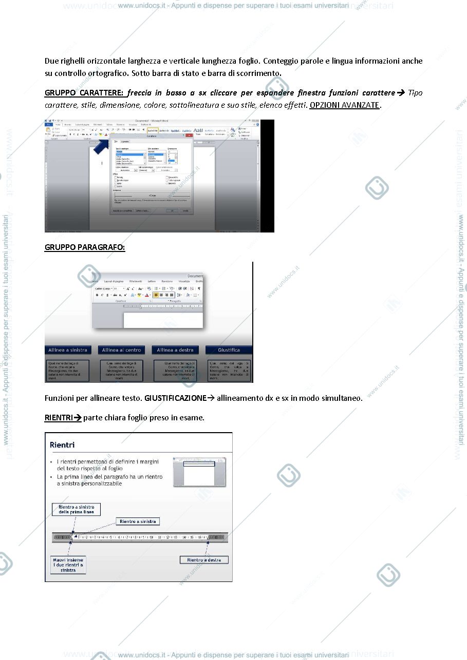 Anteprima pagina 4 — Appunti Abilità informatica progredita