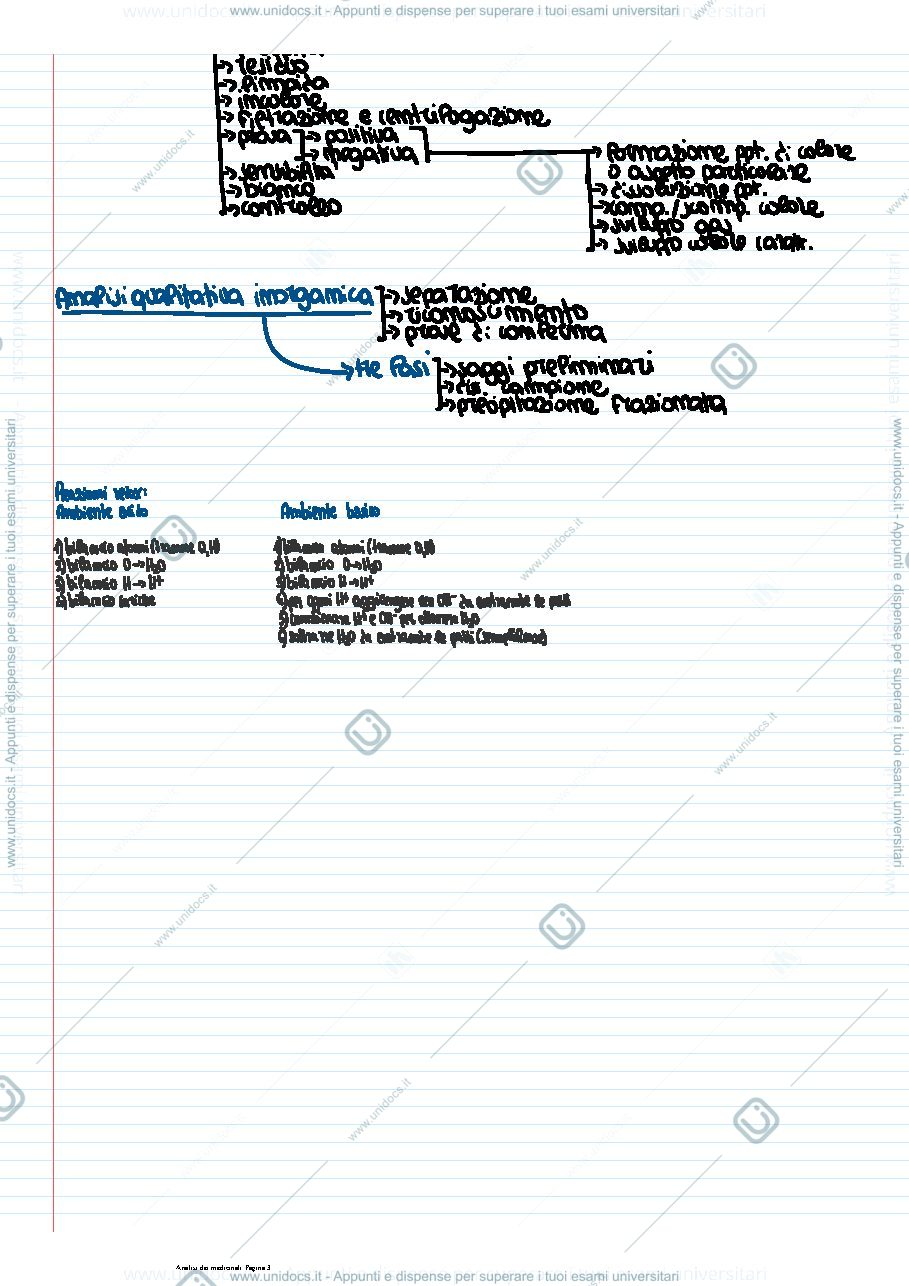 Anteprima pagina 3 — Appunti Analisi dei medicinali I, prima parte