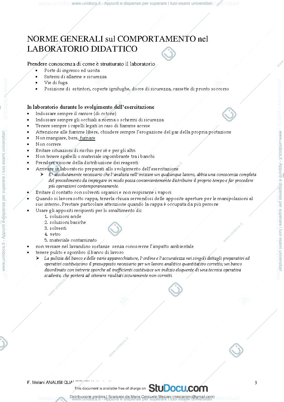 Anteprima pagina 4 — dispensa analisi quantitativa dei medicinali