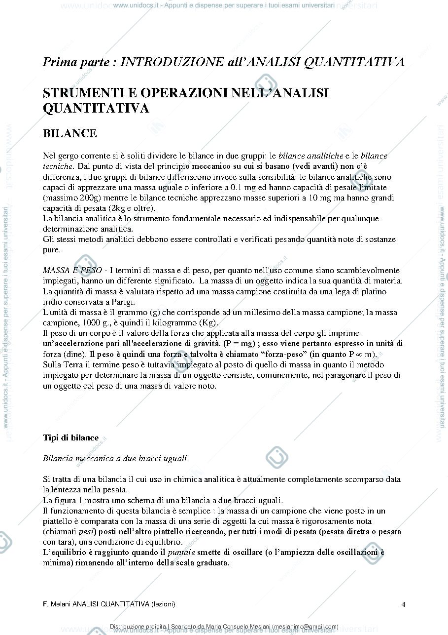 Anteprima pagina 5 — dispensa analisi quantitativa dei medicinali