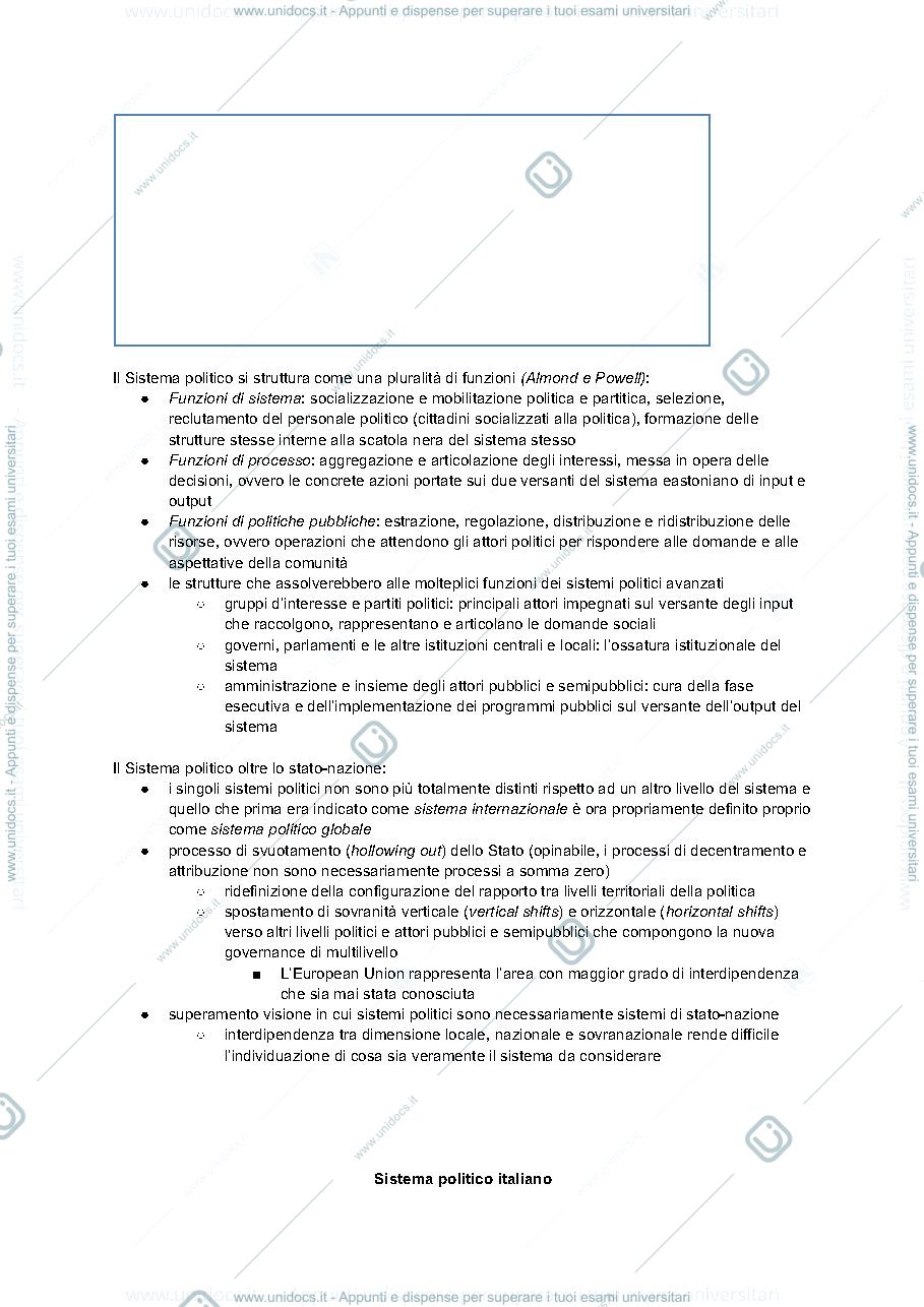 Anteprima pagina 2 — Scienza Politica - Giliberto Capano