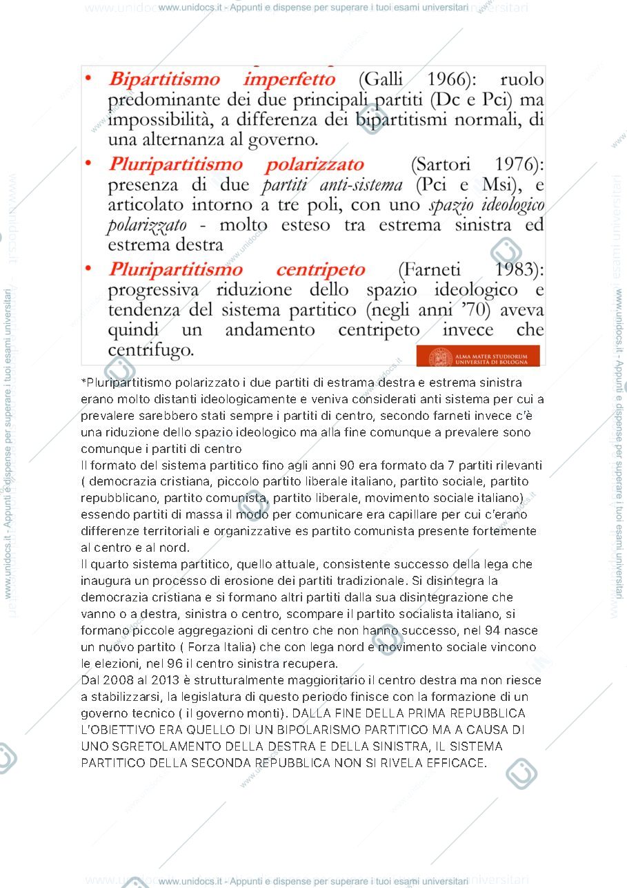 Anteprima pagina 4 — Analisi dei processi decisionali e sistema politico 